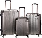 Rockland London Hardside Spinner Wheel Luggage, Mint, Carry-On 20-Inch